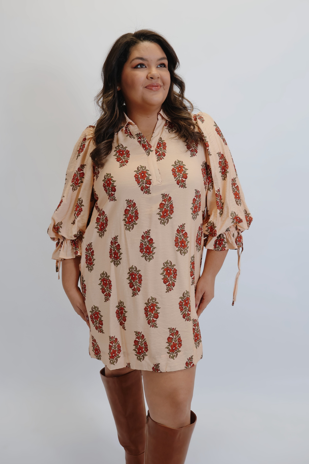 Vestido mini Blush Bloom