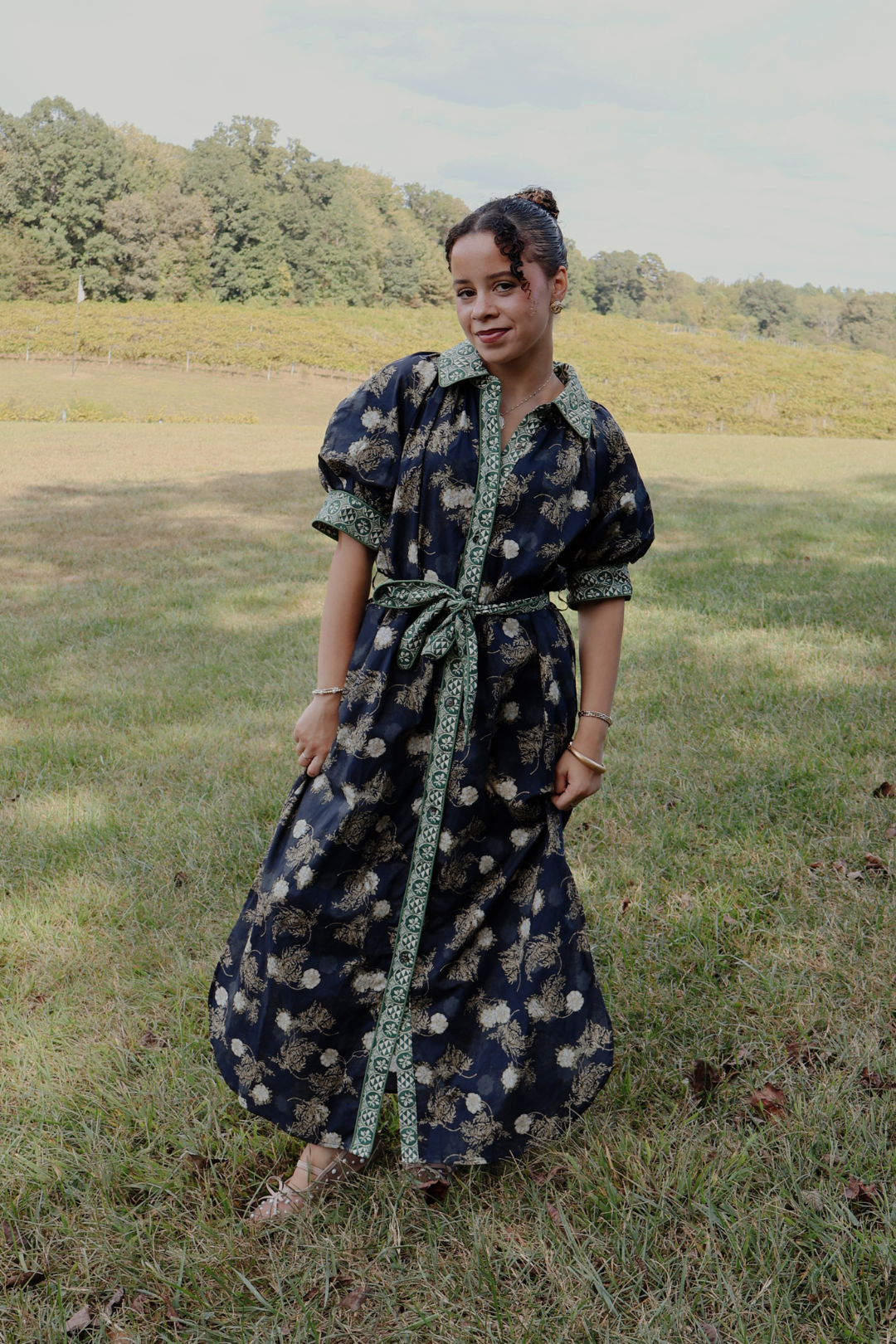 Vestido midi Meadow Muse