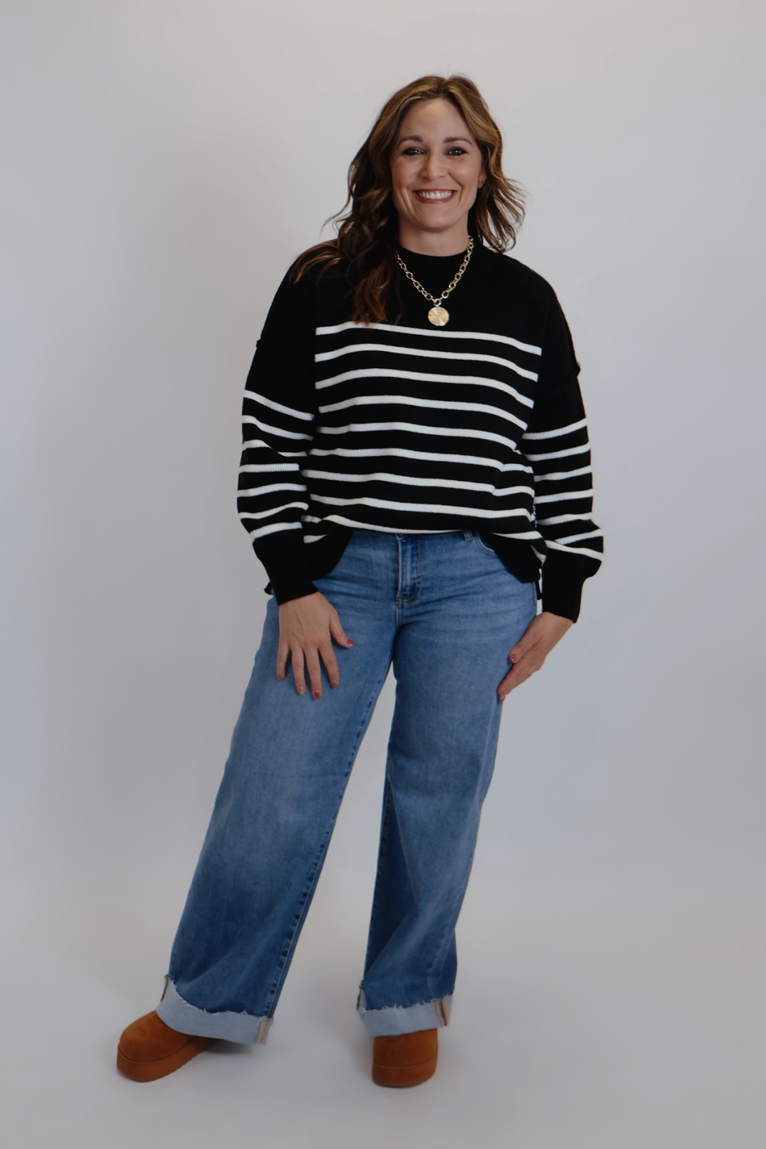 Suéter de rayas City Stroll