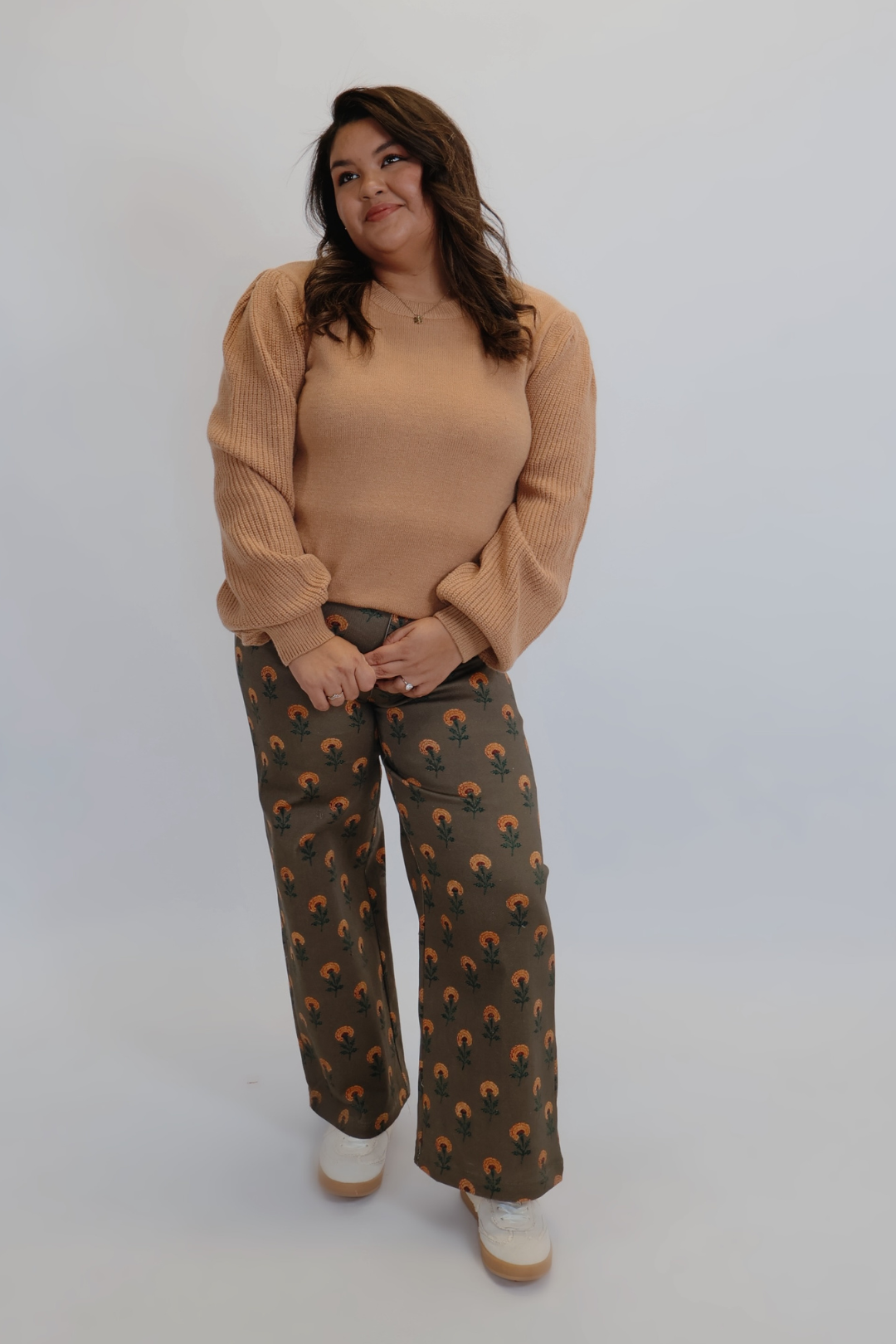 Blush Bloom Mini Dress in Plus