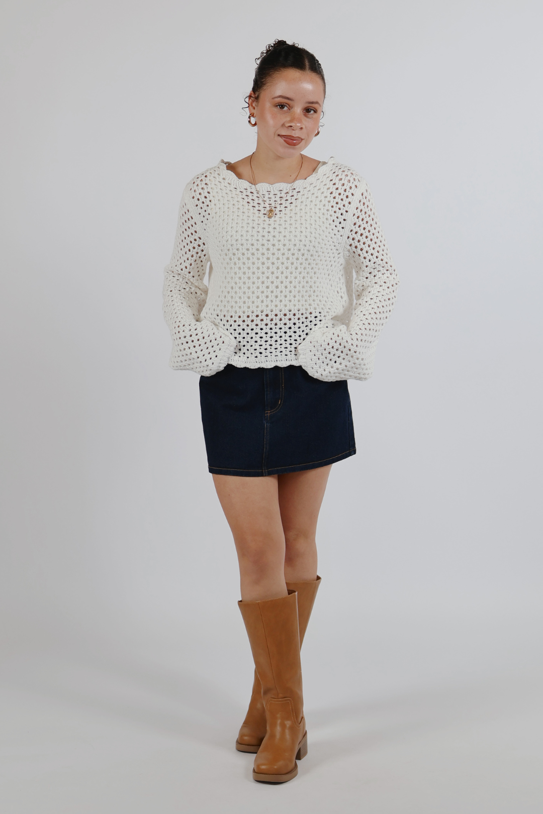 Blush Bloom Mini Dress in Plus